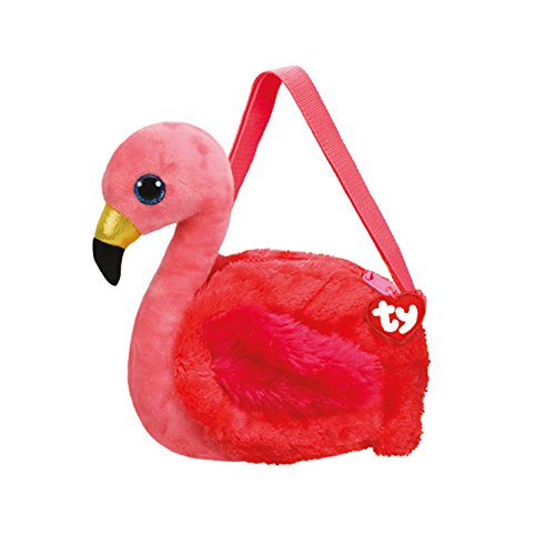 Pelúcia TY Beanie Babies Saco de transporte Gilda the Flamingo Ty - Bolsas - Pelúcia, TY Beanie Babies, saco de transporte, Gilda the Flamingo