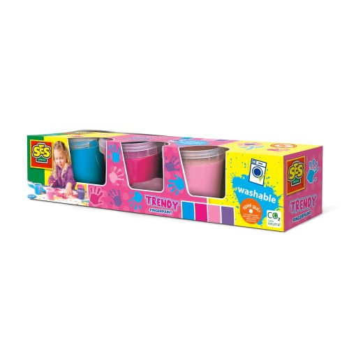 Tinta Lavável de Pintar com Dedos SES CREATIVE 304 SES CREATIVE - Meios de pintura - lavável, sem álcool, sem solventes, ventilada