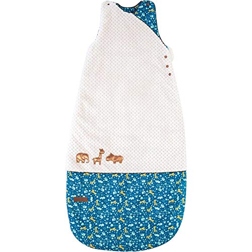 Saco de Dormir DOMIVA Zanimo (90-110 cm) DOMIVA - Roupa de dormir para bebês e crianças pequenas - 90-110 cm, pressões nos ombros, abertura com zíper, poliéster