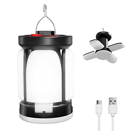 Lanterna de Campismo com Bateria Recarregável Ip44 WOLFWILL WOLFWILL - Luminárias Decorativas - bateria recarregável, ip44, cabeça ajustável, autonomia 10h
