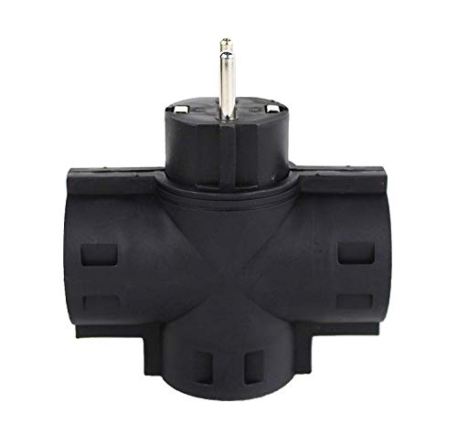 Adaptador Elétrico EXTRAELA 2.5M 3X SCHUKO extraela - Bússolas navegacionais - adaptador elétrico, extraela, 2.5m, schuko