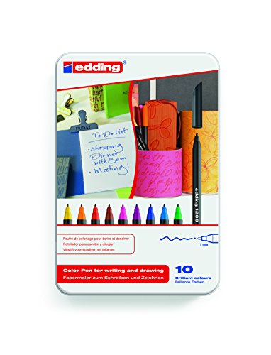 Marcador EDDING 1200 (Multicor - Ponta de 1.5 mm) Edding - Marcadores e marcadores de texto - multicor, ponta 1.5 mm