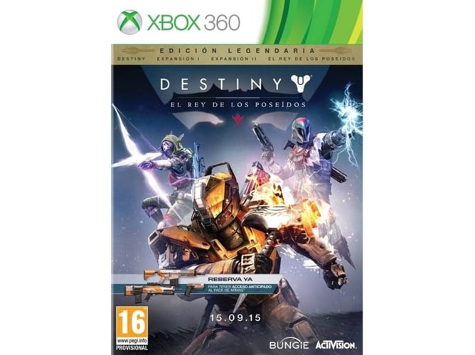 Jogo Xbox 360 Destiny: King of the Taken Edition ACTIVISION - Software de jogos de vídeo - xbox 360, destiny, taken edition