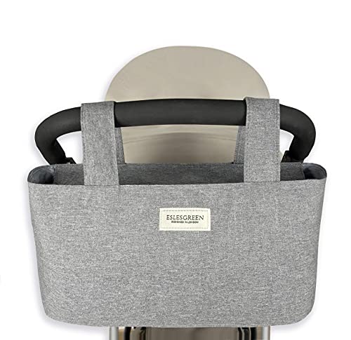Bolsa Organizadora De Carrinho Cinzento ESLESGREEN Eslesgreen - Móveis para bebês e crianças pequenas - organizadora, cinzento