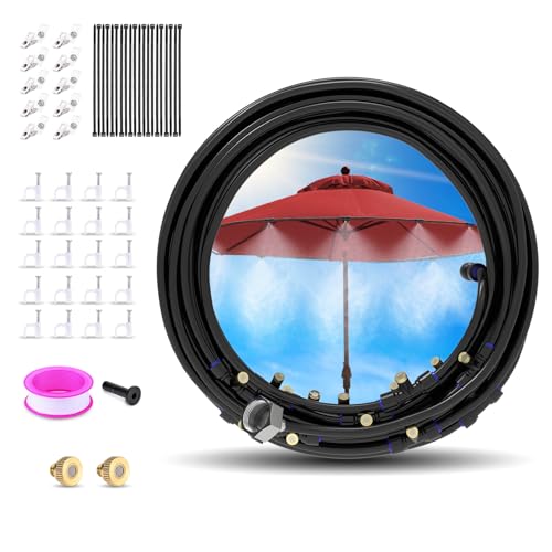 Sistema de Irrigação GRUSOW 15m para Gazebo Grusow - Rega e irrigação - 1,5 m, pvc, preto