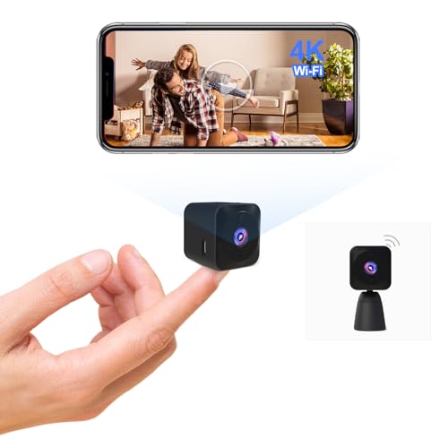 Câmara de Vigilância AOBOCAM Espia Mini Câmara de Segurança 4K AOBOCAM - Câmeras de vigilância - 4k, mini, espionagem, segurança