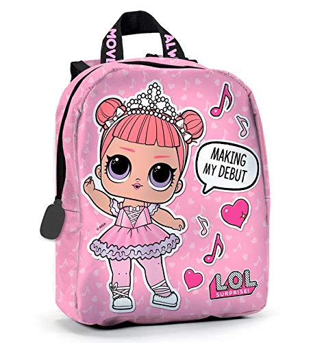 Mochila L.O.L. Surprise! Dance (Rosa) 22X27X8,5Cm CORIEX LOL - Mochilas - rosa, 22x27x8,5cm