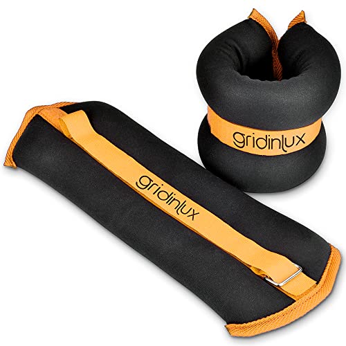 Pesos para pernas e tornozelos 3 kg (Fitness, Cardio e Musculação) gridinlux - Vestuário ponderado - 3 kg, fitness, cardio, musculação