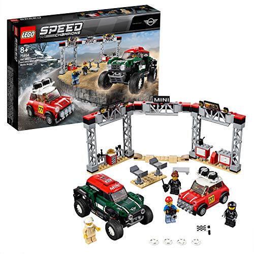 LEGO Speed Champions - 1967 Mini Cooper S Rally e 2018 Mini John Cooper Works Buggy LEGO - Blocos de encaixe - lego, Speed Champions, mini cooper, rally, john cooper works