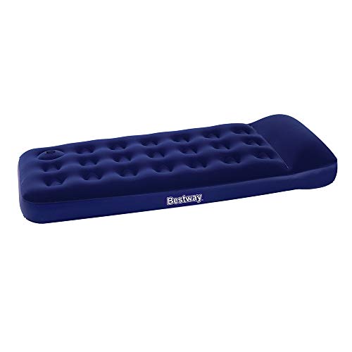Colchão Insuflável BESTWAY Azul (80 x 190 cm) Bestway - Roupa de cama e cama - insuflável, vinil, flocado, kit de reparação