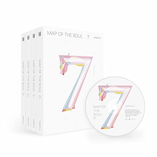 DVD Map Of The Soul: 7 - Boxset With Gadgets (Edição em Espanhol) BIG HIT ENTERTAIMENT - Música e gravações de som - dvd, map of the soul 7, boxset, gadgets, edição espanhola