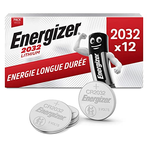 Pilhas Não Recarregáveis ENERGIZER Cr2032 (12 unidades) Energizer Batteries - Baterias - litio, cr2032, 3V, 12 unidades