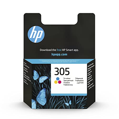 Tinteiro HP 305 Original Preto, Ciano, Magenta, Amarelo Embalagem múltipla - 3YM60AE HP - Cartuchos de toner e jato de tinta - preto, ciano, magenta, amarelo