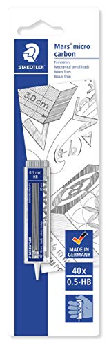 Caneta STAEDTLER Micro Carbon 255 (Multicor) Staedtler - Minas de lápis e recargas - multicor, mecanismo inovador, recarregável, 40 minas