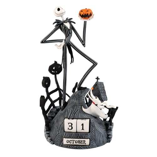 Calendário Perpétuo DISNEY Nightmare Before Christmas Grupo Erik - Calendários, organizadores e planejadores - 3D, resina, pintado à mão, blocos móveis