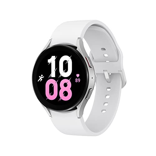 Smartwatch SAMSUNG Galaxy Watch 5 BT 44mm Prateado SAMSUNG - Óculos inteligentes - ecrã tátil, prateado, 360 x 360 pixels, bateria ião-lítio