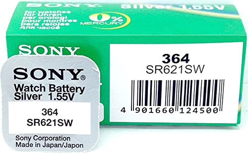 Pilha Recarregável SONY SR621SWN (Para Relógio - CR2032) Sony - Baterias - litio, 3V, cr2032, 300mAh