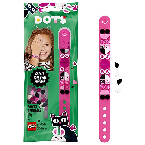 LEGO DOTS 41901 Pulseira de Animais Divertidos LEGO - Pulseiras - pulseira, animais, divertidos, criação