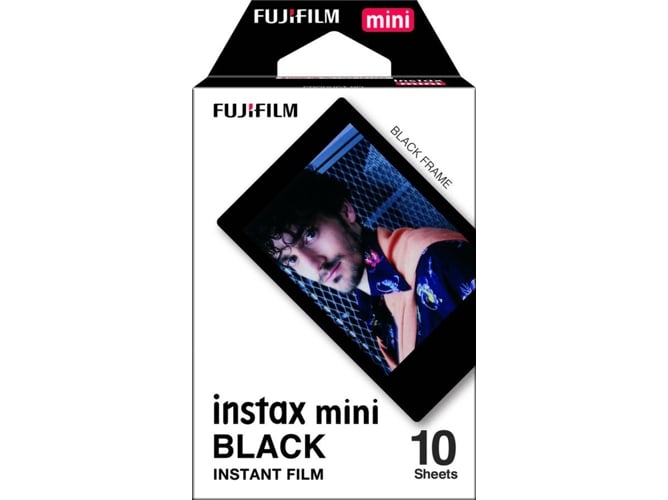 Recarga para Máquina Fotográfica Instantânea FUJIFILM Instax Mini (Preto) Fujifilm - Peças e acessórios para câmeras - recarga, instax mini, preto