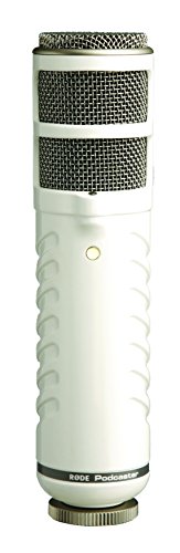 Microfone SHURE Rode Podcaster Preto e Prateado Rode Microphones - Downloads de música digital - condensador, cardioide, jack 3.5mm