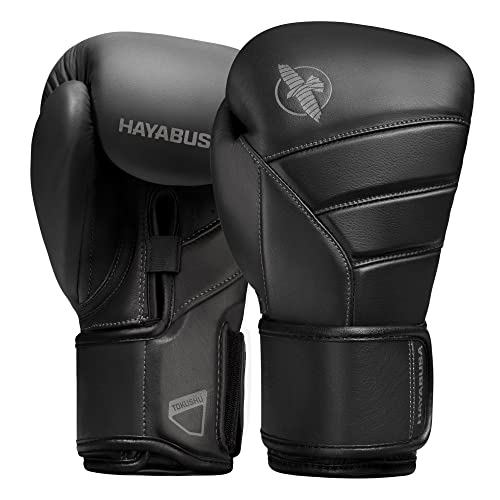 Luvas de Boxe HAYABUSA T3 Kanpeki (Preto - 10-1/2) Hayabusa - Roupa - couro temperado, dupla trava, proteção avançada, 10-1/2